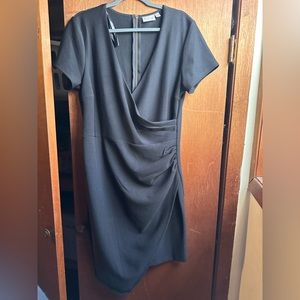 Bisou Bisou black asymmetrical dress size 16